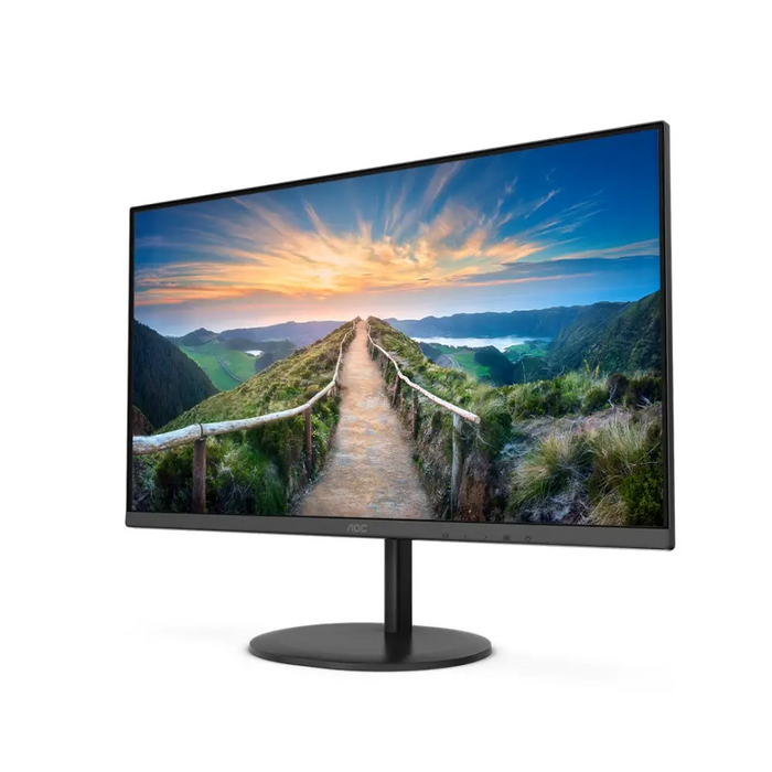 AOC Q24V4EA 23.8’’ IPS WLED 2560x1440@75Hz 4GtG 250m/2 1000:1 DCR 20M:1 Adaptive Sync FlickerFree Low Blue Light 2Wx2