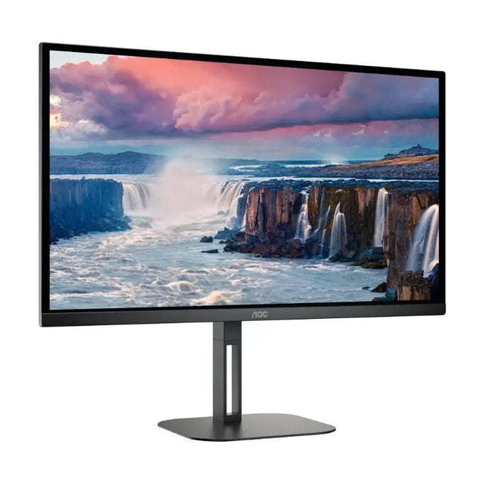 AOC Q27V5N/BK 27’’ VA WLED 2560x1440@75Hz 4ms GtG 300cd m/2 4000:1 20M:1 DCR Adaptive Sync FlickerFree Low Blue Light