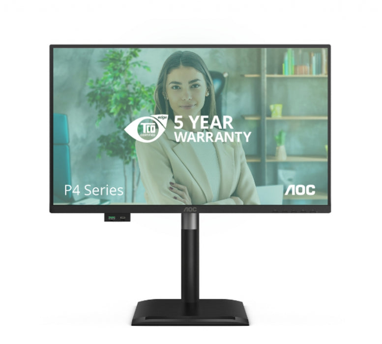 Monitor AOC 24P4U, 23.8" IPS WLED, 1920x1080@120Hz, 4ms GtG, 300cd m/2, 1500:1, 20M:1, Adaptive Sync