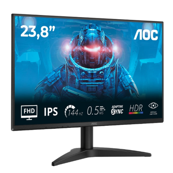 Monitor AOC 24B36X, 23.8" IPS WLED, 1920x1080@144Hz, 4ms GtG, 0.5ms MPRT, 300cd m/2, 1500:1, DCR 20M