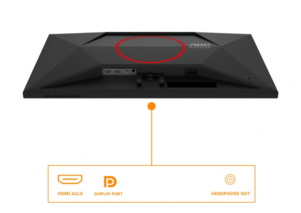 Monitor AOC 27G4ZR, 27" Fast IPS WLED, 1920x1080@260Hz (OC, Native 240Hz), 1ms GtG, 0.3ms MPRT, 300c