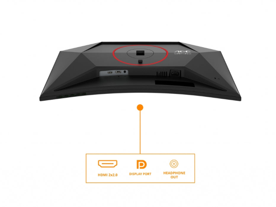 Monitor AOC C27G4Z2, 27" Curved 1500R, Fast VA, WLED, 1920x1080@260Hz (OC, Native 240Hz), 1ms GtG, 0