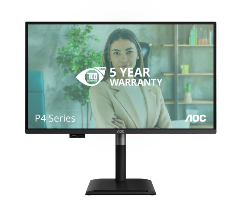 Monitor AOC Q27P4U, 27" IPS WLED, 2560x1440@120Hz, 4ms GtG, 350cd m2, 1500:1, DCR 50M:1, Adaptive Sy
