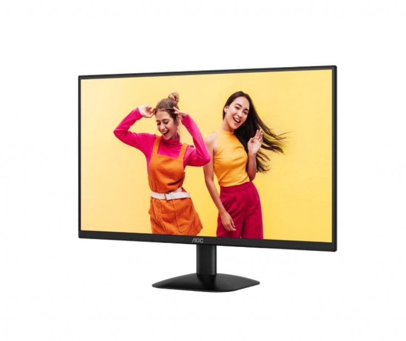 Monitor AOC Q27B35E, 27" IPS WLED, 2560x1440@75Hz, 4ms GtG, 1ms MPRT, 300cd m/2, 1500:1, 20M:1 DCR,