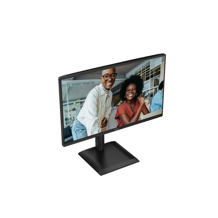 AOC 24E4U, 23.8" IPS WLED, 1920x1080@120Hz, 4ms GtG, 300cd m/2, 1500:1, 20M:1 DCR, Adaptive Sync, FlickerFree, Anti Blue Light, 2Wx2, Tilt, Height Adjust, Pivot, Swivel, D-SUB, HDMI, DP, USB Hub