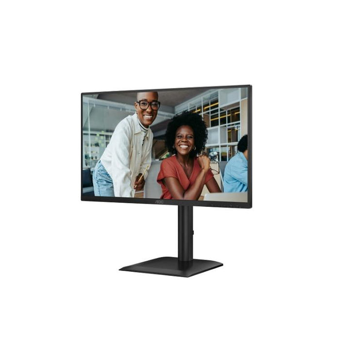 AOC 24E4U, 23.8" IPS WLED, 1920x1080@120Hz, 4ms GtG, 300cd m/2, 1500:1, 20M:1 DCR, Adaptive Sync, FlickerFree, Anti Blue Light, 2Wx2, Tilt, Height Adjust, Pivot, Swivel, D-SUB, HDMI, DP, USB Hub