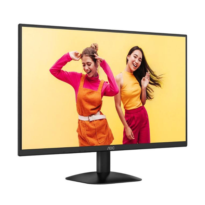 AOC 27B35HM, 27" VA WLED, 1920x1080@100Hz, 4ms GtG, 1ms MPRT, 250cd m/2, 3000:1, FlickerFree, Adaptive Sync, Low Blue Light, Tilt, D-SUB, HDMI
