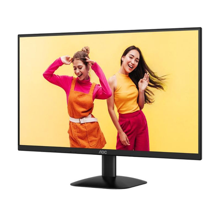 AOC 27B35HM, 27" VA WLED, 1920x1080@100Hz, 4ms GtG, 1ms MPRT, 250cd m/2, 3000:1, FlickerFree, Adaptive Sync, Low Blue Light, Tilt, D-SUB, HDMI