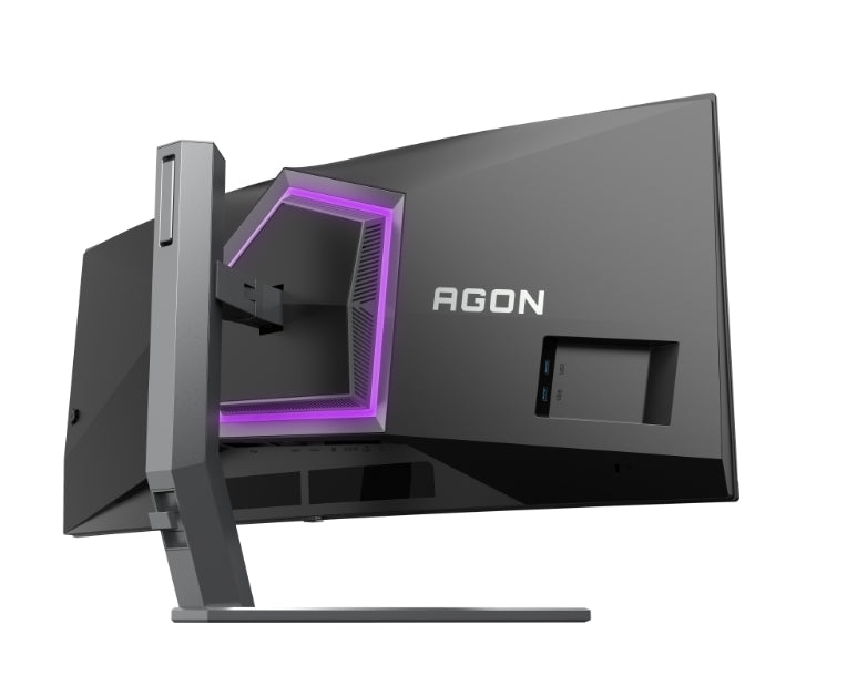 AOC AG346UCD, 34" Curved 1800R QD-OLED, 3440x1440@175Hz, 0.03msGtG, 1000 cd/m2, 1.5M:1, 80M:1DCR, Adaptive Sync, FlickerFree, Low Blue Light, 8Wx2, Tilt, Height Adjust, Swivel, 2xHDMI, DP, USB hub