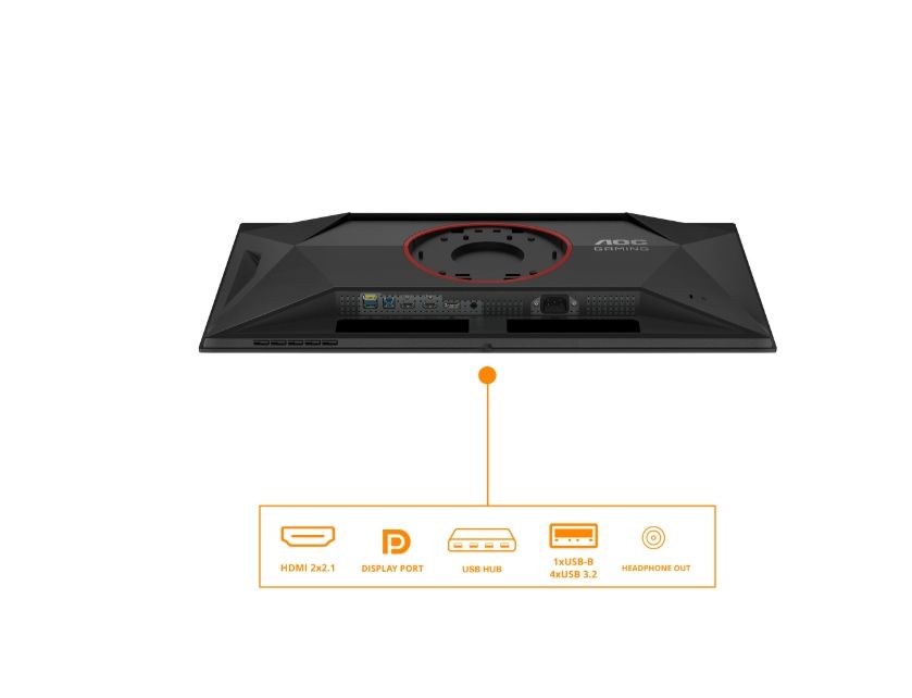 AOC Q27G4ZD, 27" QD-OLED, 2560x1440@280Hz, 0.03ms GtG, 1.5M:1, 1000cd m/2, Adaptive Sync, FlickerFree, Anti Blue Light, Tilt, Height Adjust, Pivot, Swivel, 2xHDMI, DP, USB hub
