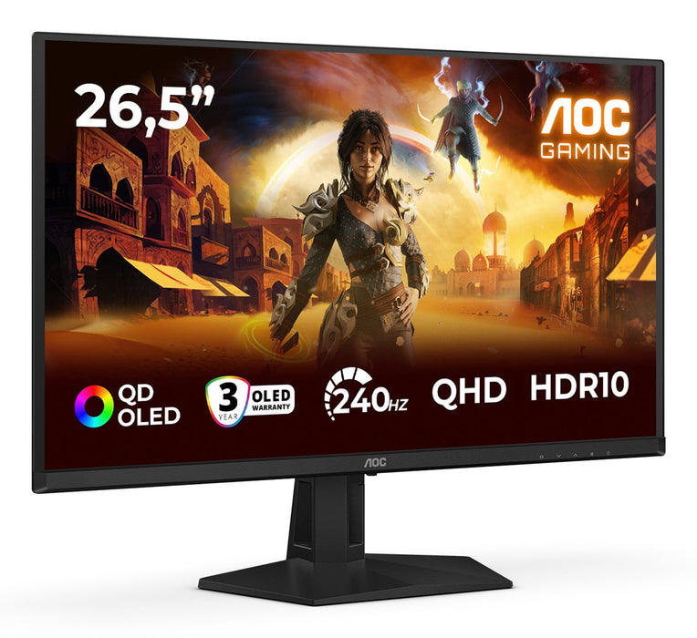 AOC Q27G41ZDF 27inch QD-OLED 240Hz 0.3ms 400cd/m2 HDMI 2.0 DP1.4