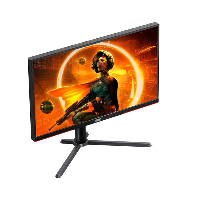 AOC Q27G3XMN/BK, 27" VA Backlight type MiniLED, 2560x1440@180Hz, 1ms GtG, 1000cd/m2, 3000:1, DCR 80M:1, Adaptive Sync, FlickerFree, Low Blue Light, Tilt, Height Adjust, Pivot, Swivel, 2xHDMI, DP