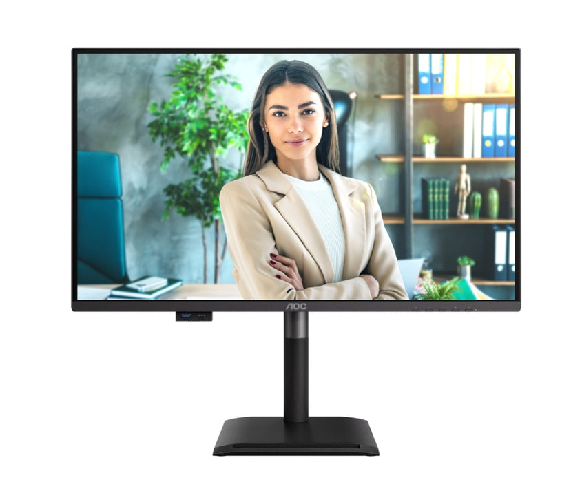 Monitor AOC Q27P4U, 27" IPS WLED, 2560x1440@120Hz, 4ms GtG, 350cd m2, 1500:1, DCR 50M:1, Adaptive Sy