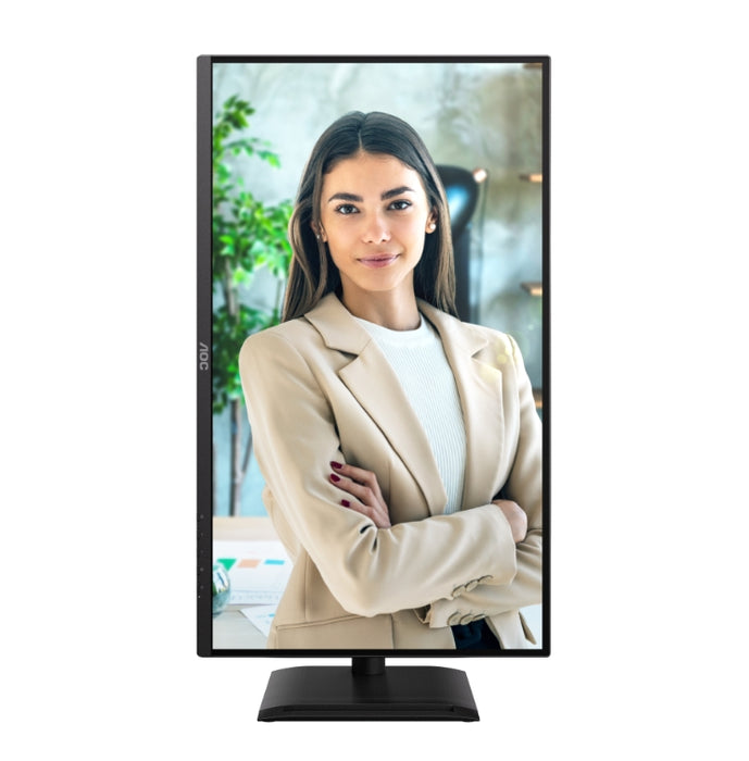 Monitor AOC Q27P4U, 27" IPS WLED, 2560x1440@120Hz, 4ms GtG, 350cd m2, 1500:1, DCR 50M:1, Adaptive Sy