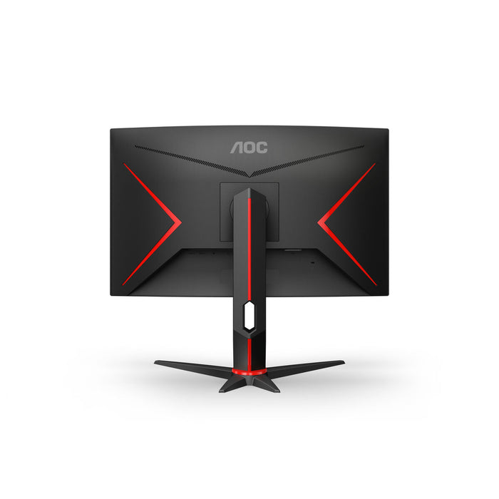 AOC C27G2Z3/BK, 27" Curved 1500R VA WLED, 1920x1080@280Hz, 1ms GtG, 0.5MPRT, 300cd m/2, 4000:1, 80M:1 DCR, Adaptive Sync, FlickerFree, Blue Light tech. Soft., Tilt, Height Adjust, Swivel, 2xHDMI, DP
