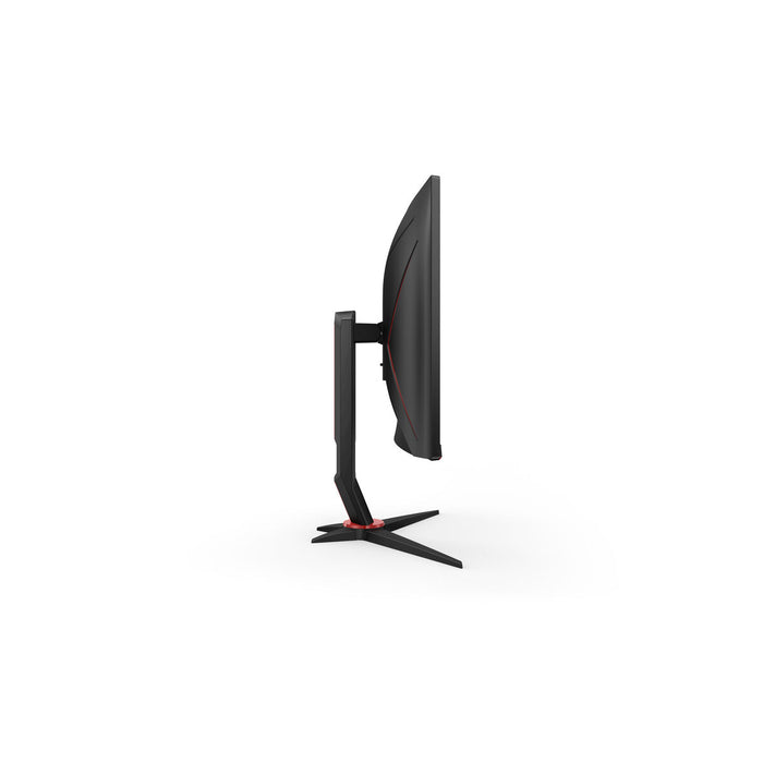 AOC C27G2Z3/BK, 27" Curved 1500R VA WLED, 1920x1080@280Hz, 1ms GtG, 0.5MPRT, 300cd m/2, 4000:1, 80M:1 DCR, Adaptive Sync, FlickerFree, Blue Light tech. Soft., Tilt, Height Adjust, Swivel, 2xHDMI, DP