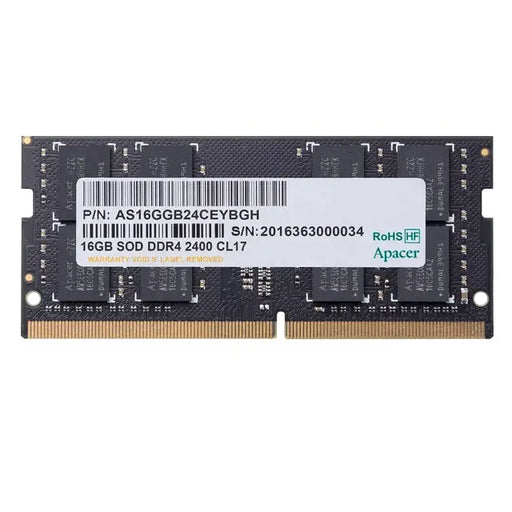 Apacer 16GB Notebook Memory - DDR4 SODIMM 2666MHz - Памети за преносими компютри<<<APACER памети и