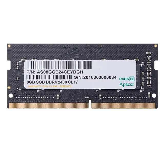 Apacer 8GB Notebook Memory - DDR4 SODIMM 2666 MHz - Памети за преносими компютри<<<APACER памети и