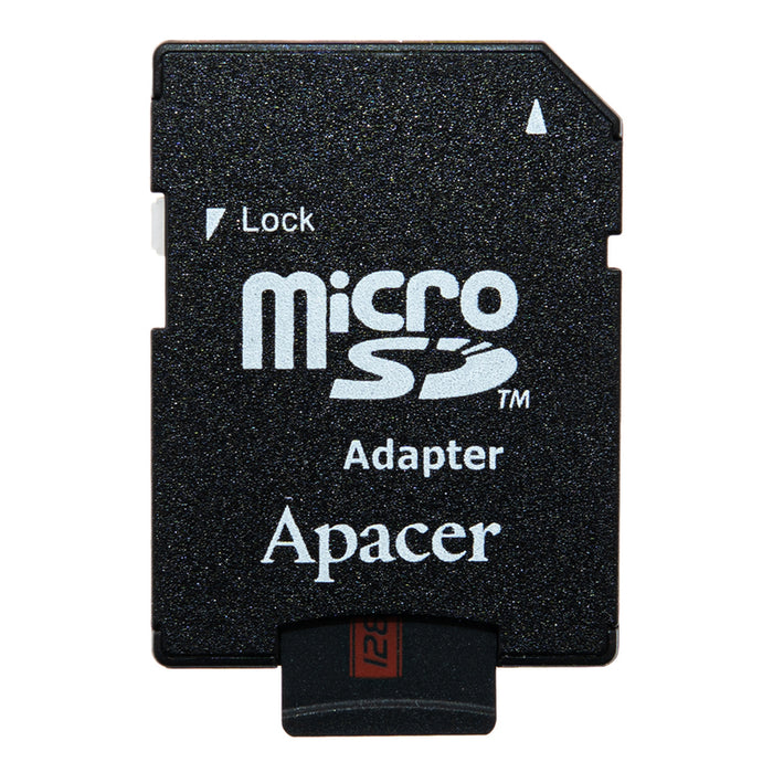 Apacer 128GB microSDHC/SDXC UHS-I U1 V10 A1 (1 adapter)
