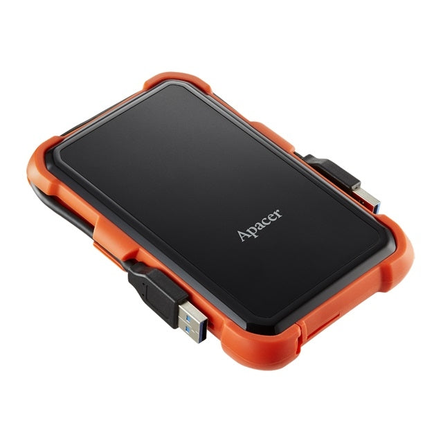 Apacer AC630, 1TB 2.5'' SATA HDD USB 3.2 Military-Grade Shockproof Portable Hard Drive