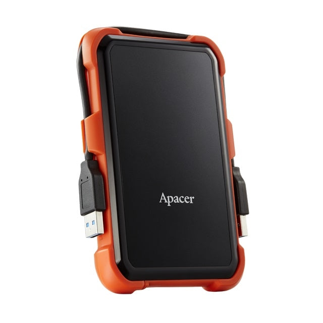Apacer AC630, 1TB 2.5'' SATA HDD USB 3.2 Military-Grade Shockproof Portable Hard Drive