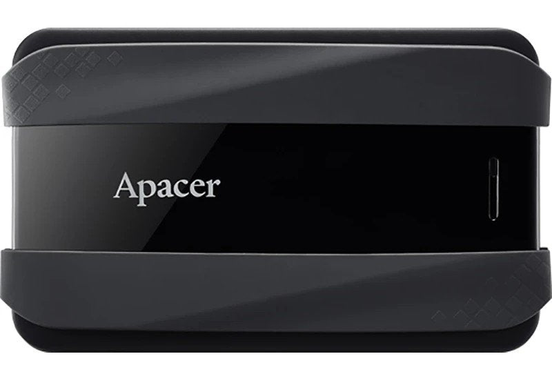 Apacer AC533, 2TB 2.5" SATA HDD USB 3.2 Portable Hard Drive Plastic / Rubber Jet black