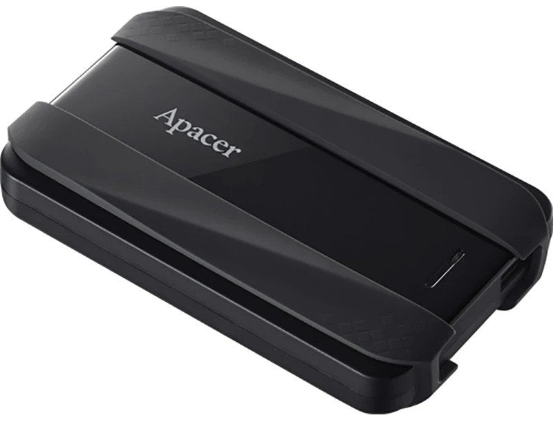 Apacer AC533, 4TB 2.5" SATA HDD USB 3.2 Portable Hard Drive Plastic / Rubber Jet black