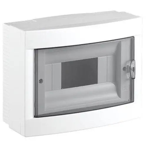 APARTMENT PANEL SURFACE MOUNTING 8 MODULES VIKO BY PANASONIC WITH TRANSPARENT DOOR - Електроапаратура и