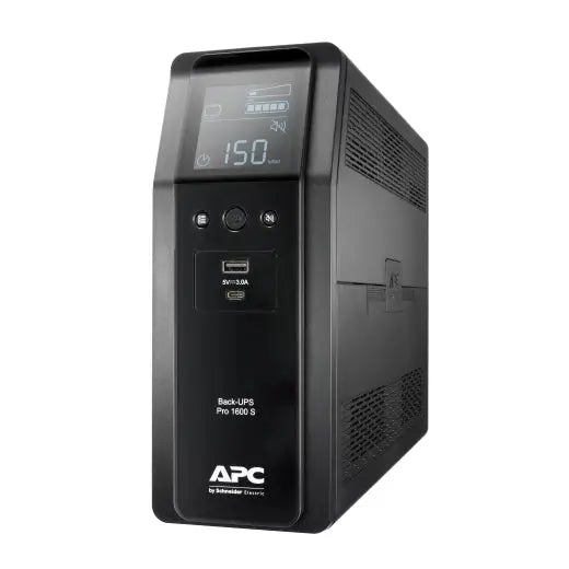 APC Back UPS Pro BR 1600VA 230V Sinewave 8 Outlets AVR LCD interface - Back-UPS Series UPSes<<<APC непрекъсваеми