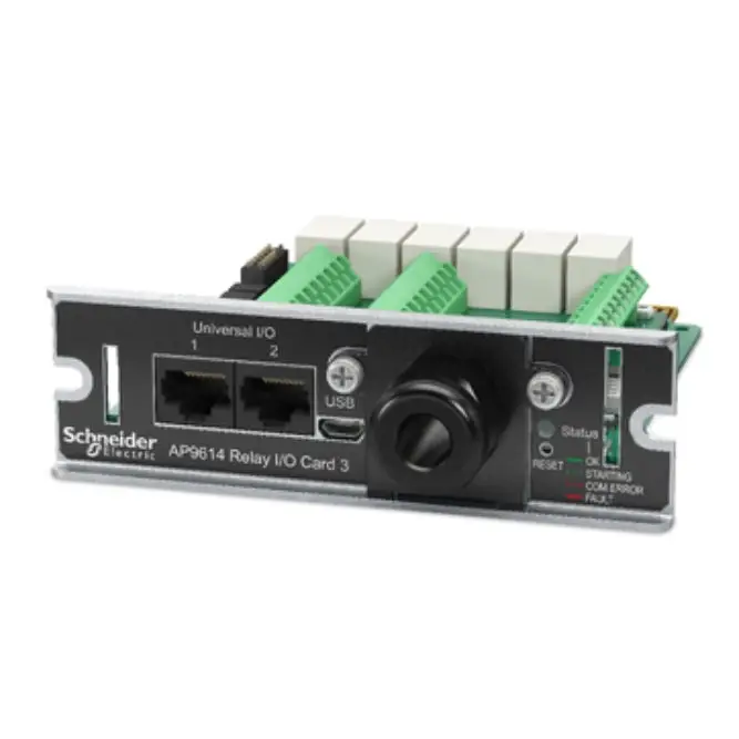 APC Dry Contact I/O SmartSlot Card - Management & Accessories<<<APC непрекъсваеми ТЗИ<<<APC<<<PolyComp&&&UPS аксесоари