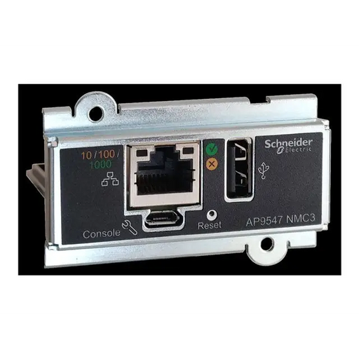 APC Network Management Card 3 UPS Network Management Cards for Easy UPS 3 Series 3-Phase remotely monitor and manage