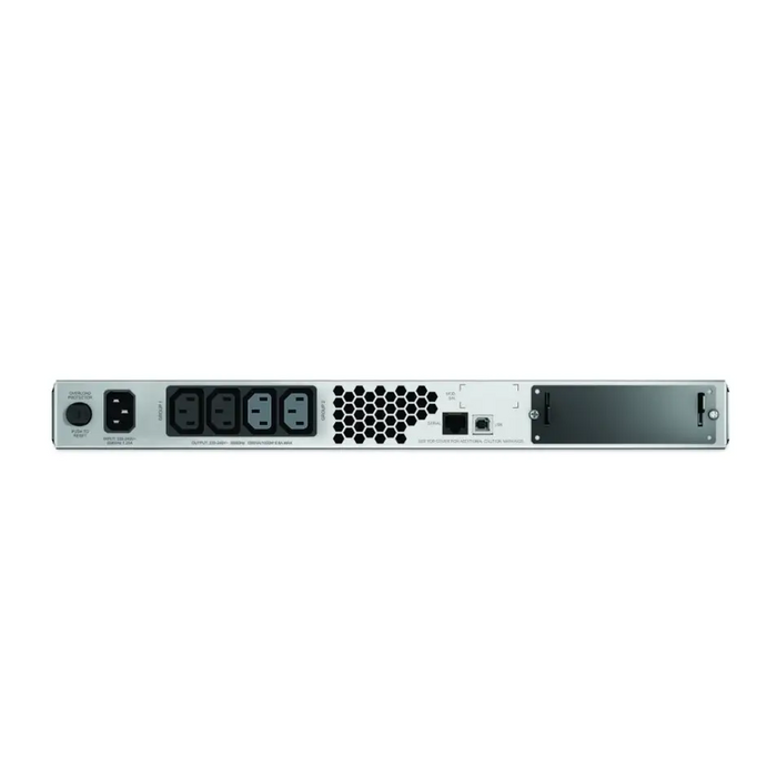 APC Smart-UPS 1500VA LCD 230V RM 1U SmartSlot 5min Runtime 950W Interface Port USB - Line Interactive Rack