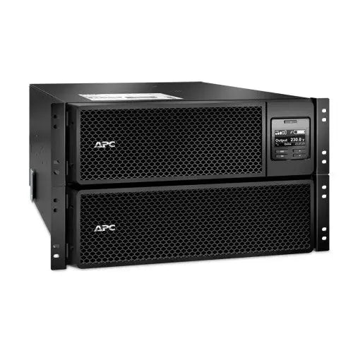 APC Smart-UPS On-Line SRT8KRMXLI - 8kW/VA 6x C13 + 4x C19 + hardwire 1phase output rack mountable Embedded NMC - Online