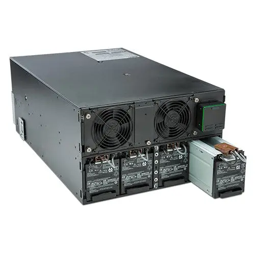 APC Smart-UPS On-Line SRT8KRMXLI - 8kW/VA 6x C13 + 4x C19 + hardwire 1phase output rack mountable Embedded NMC - Online