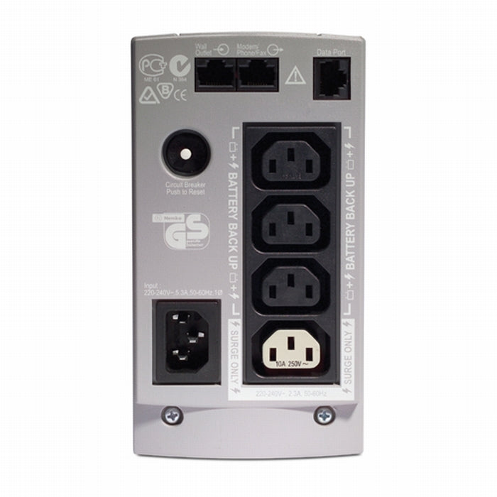 APC Back-UPS CS 650VA, USB or serial connectivity