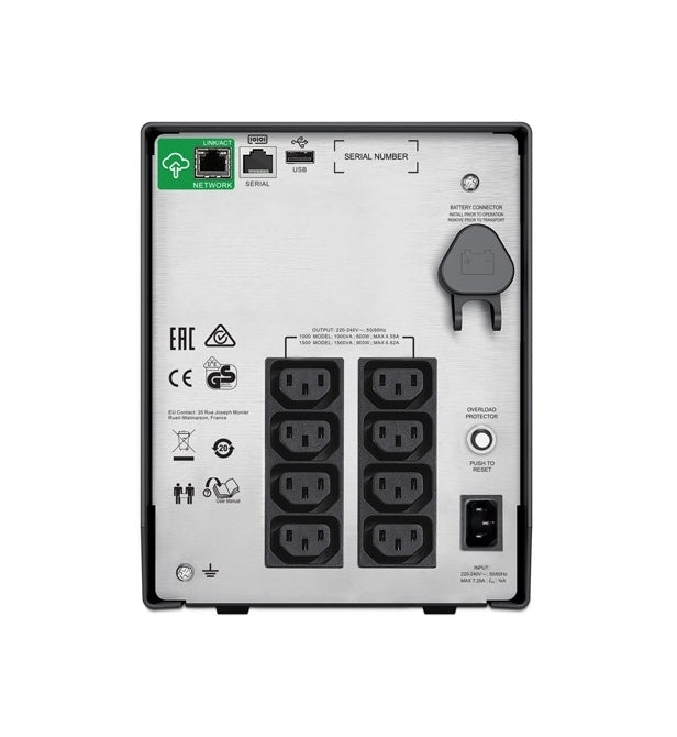 APC Smart-UPS C 1500VA LCD 230V with SmartConnect