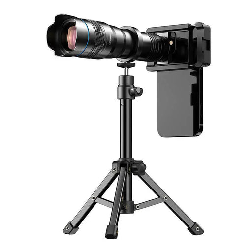 APEXEL 36X camera lens APL-36XJJ020 with tripod (black) - Tripods and ring lights<<<stands<<<tripods<<<Selfie