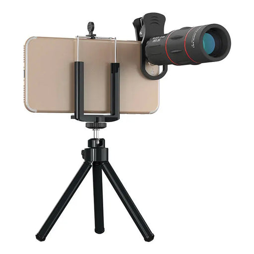 APEXEL APL-T18ZJ 18X camera lens with tripod (black) - Tripods and ring lights<<<stands<<<tripods<<<Selfie sticks<<<GSM