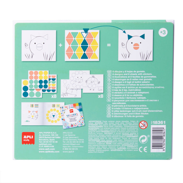 Stickers Apli animals