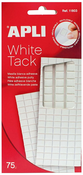 Filler Apli White Tack Filler White Nylon (3 Units) (12 Units)