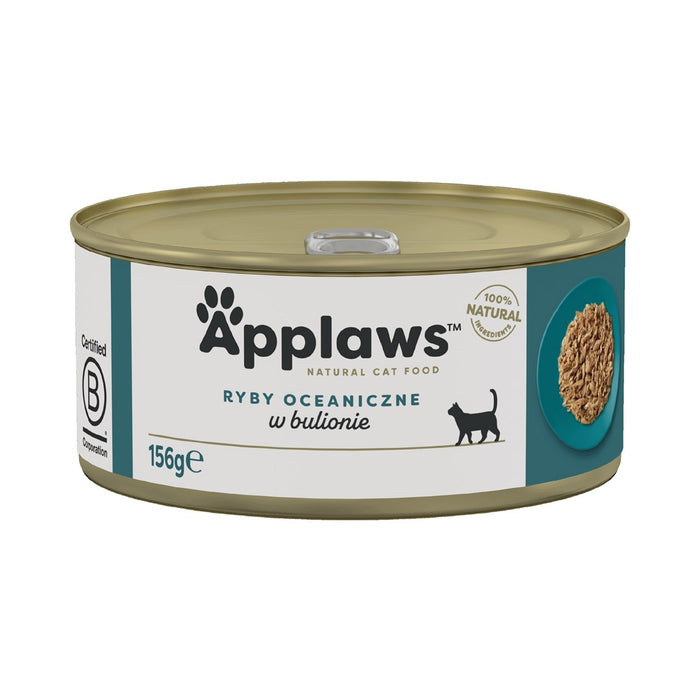 APPLAWS Ocean fish in broth - wet cat food - 156g