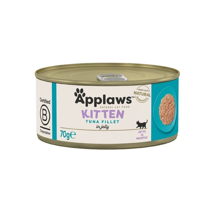 APPLAWS Kitten Tuna fillet in jelly - wet cat food - 70g
