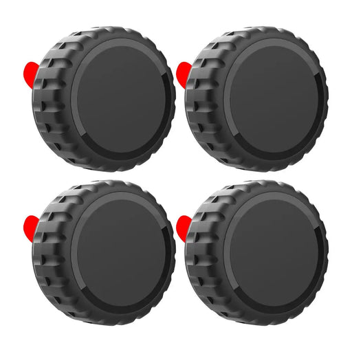 Apple AirTag Case Screw-on Waterproof Self-Adhesive - Black - 4 pieces - Other cell phone equipment<<<HurtelXML