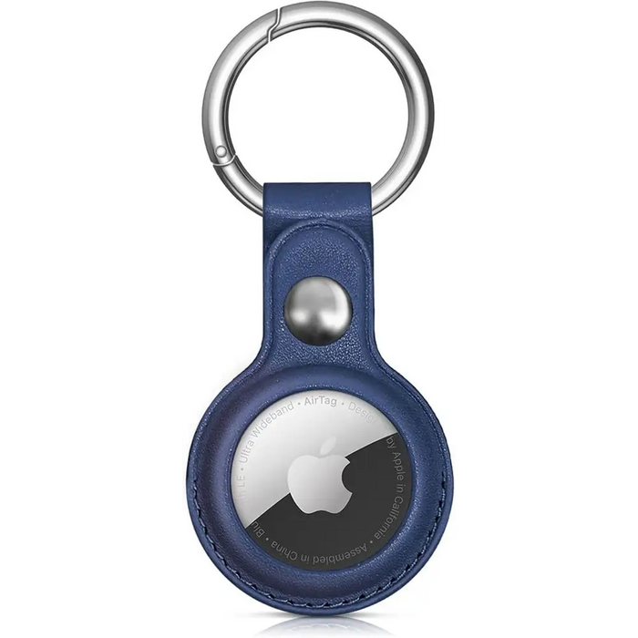 Apple AirTag PU Leather Case - Blue - Other cell phone equipment<<<HurtelXML