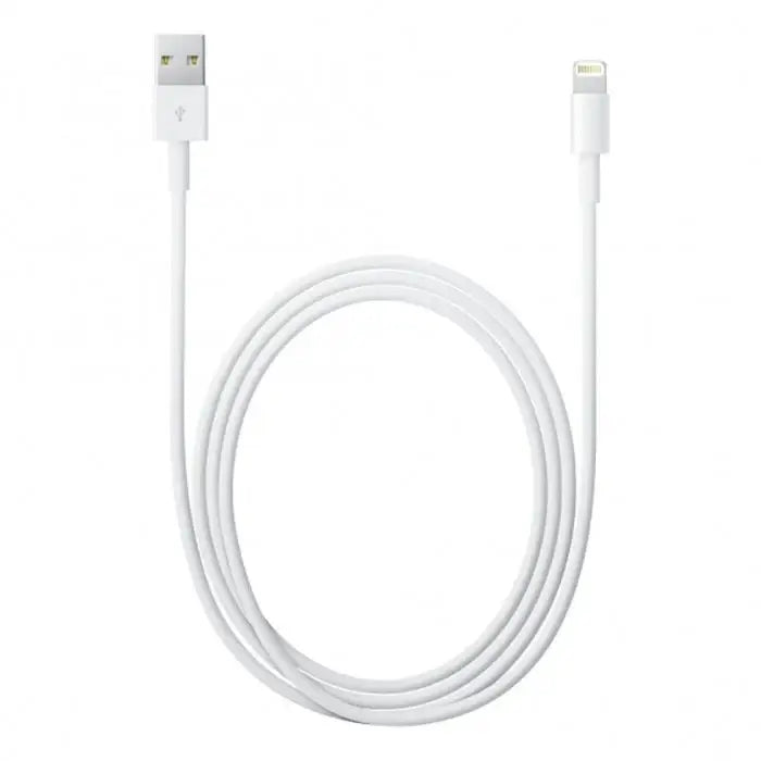 Apple cable USB-A - Lightning 1m white (MXLY2ZM/A) - Cell phone cables<<<HurtelXML&&&USB cablesAKG-KAB<<<GSM