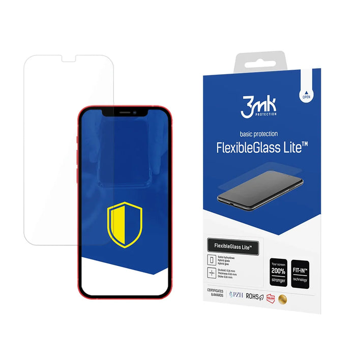 Apple iPhone 12/12 Pro - 3mk FlexibleGlass Lite™ - Cell phone tempered glass<<<HurtelXML