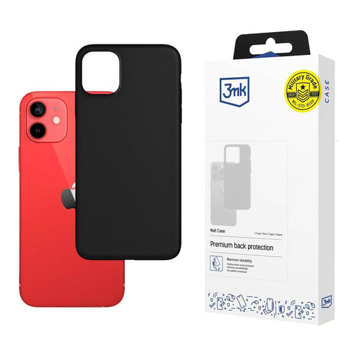 Apple iPhone 12 Mini - 3mk Matt Case black - *Kategoria tymczasowa<<<HurtelXML
