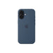 Apple iPhone 16 Plus Silicone Case with MagSafe - Denim - Accessories<<<APPLE iPhone<<<APPLE<<<PolyComp