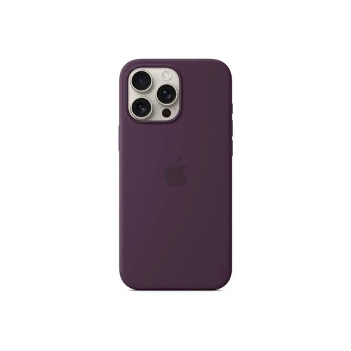 Apple iPhone 16 Pro Max Silicone Case with MagSafe - Plum - Accessories<<<APPLE iPhone<<<APPLE<<<PolyComp