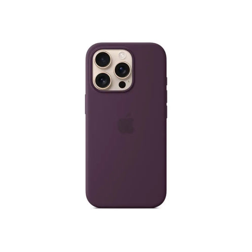Apple iPhone 16 Pro Silicone Case with MagSafe - Plum - Accessories<<<APPLE iPhone<<<APPLE<<<PolyComp